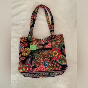 Vera Bradley Symphony in Hue Bucket Tote Bag